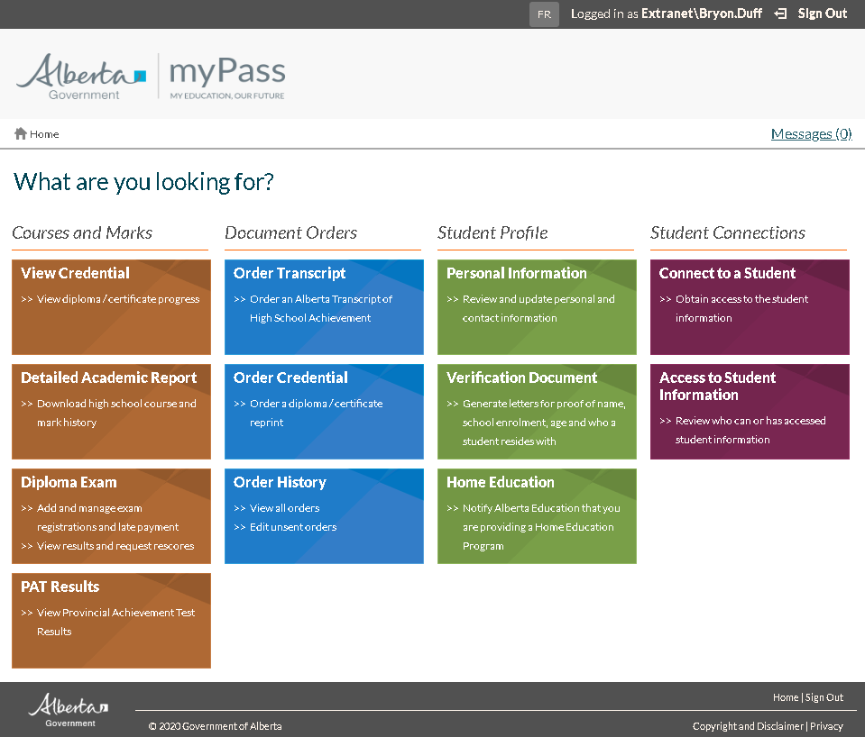 mypass_home_page_student_view.png